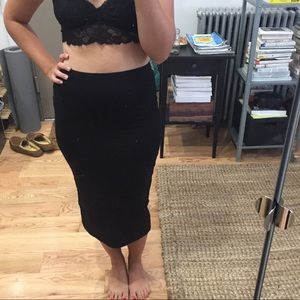 Forever 21 Black Pencil Skirt